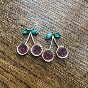 Cherry earrings